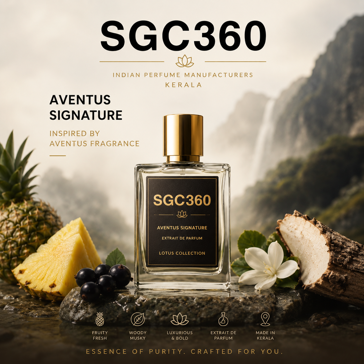 SGC360 Aventus Signature Extrait De Parfum 50ml